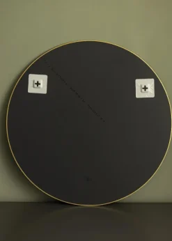 Round Mirror Jersey - Thin Brass 60 cm Ø