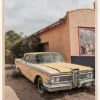 Route 66 Oldtimer Plakat (21x29.7 cm (A4))