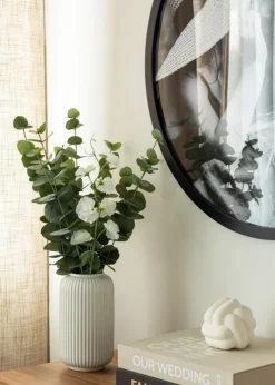 Rund Ramme Akrylglas Sort 70 cm Ø