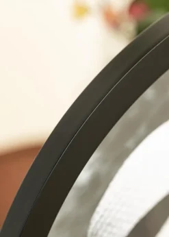 Rund Ramme Akrylglas Sort 70 cm Ø