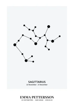 Sagittarius - stjernetegn (21x29,7 cm (A4))