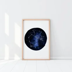 Sagittarius Plakat (21x29.7 cm (A4))