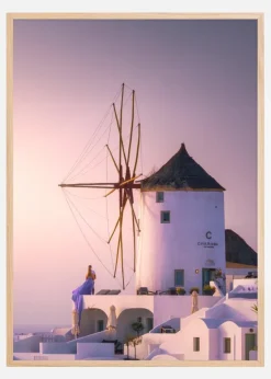 Santorini Weddings Plakat (21x29.7 cm (A4))