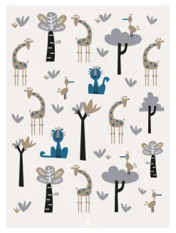 Savannah - Beige Plakat (30x40 cm)