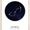 Scorpio Plakat (21x29.7 cm (A4))