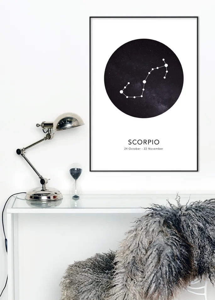 Scorpio Plakat (21x29.7 cm (A4))