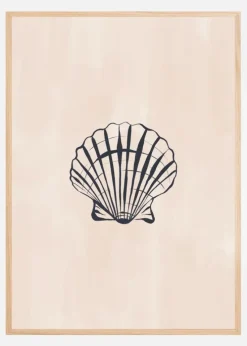 Seashell Plakat (21x29.7 cm (A4))