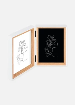 Silhouette Folderamme Eg 13x18 cm - 2 billeder