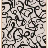 Simple Black Loops Pattern Plakat (21x29.7 cm (A4))