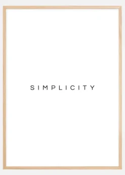 Simplicity Plakat (21x29.7 cm (A4))