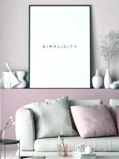 Simplicity Plakat (21x29.7 cm (A4))