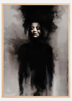 Smokey Face Plakat (21x29.7 cm (A4))