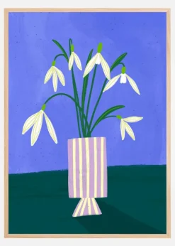Snowdrops Plakat (21x29.7 cm (A4))
