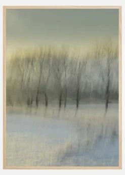 Snowy Morning Plakat (21x29.7 cm (A4))