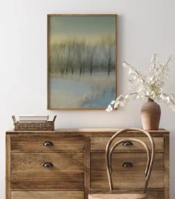 Snowy Morning Plakat (21x29.7 cm (A4))