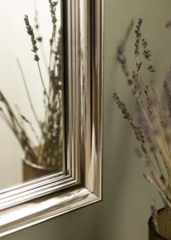 Spejl Alice Sølv 48x48 cm