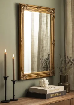 Spejl Antique Guld 62x82 cm