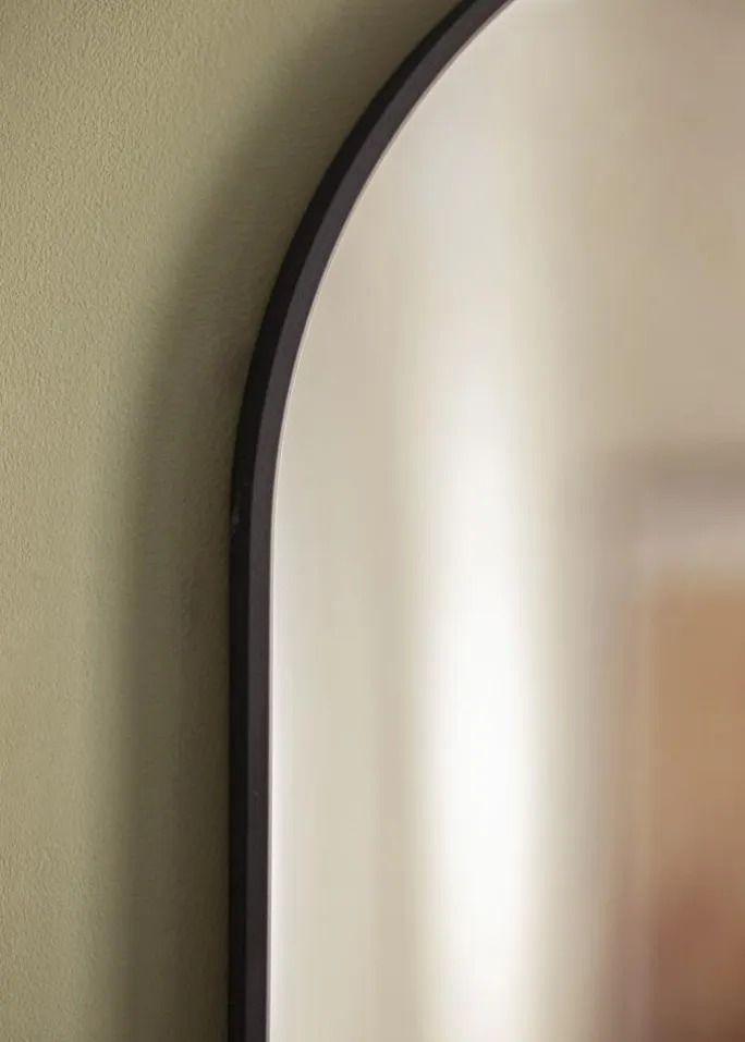 Spejl Arch Sort 40x140 cm