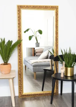 Spejl Baroque Guld 77x167 cm