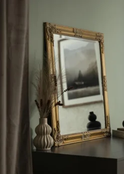 Spejl Bologna Guld 80x80 cm