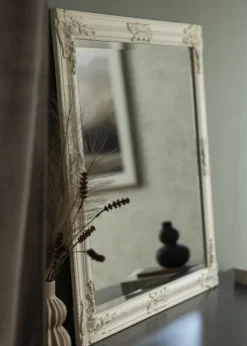 Spejl Bologna Hvid 80x80 cm