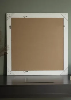 Spejl Bologna Hvid 80x80 cm