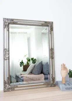 Spejl Bologna Sølv 62x82 cm