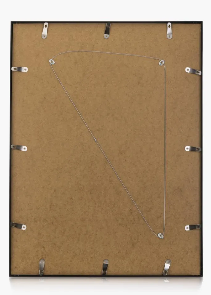 Spejl Chicago Mat Sort 31x41 cm