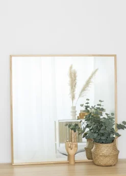Spejl Eg 82x82 cm