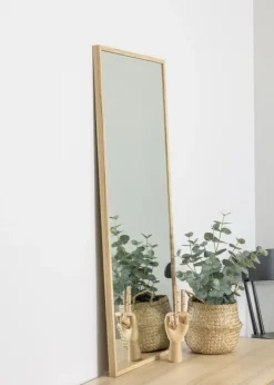 Spejl Eg 52x102 cm
