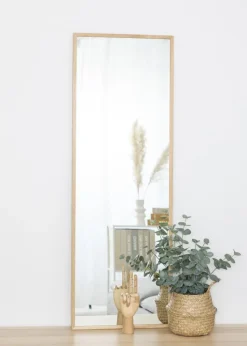 Spejl Eg 42x122 cm