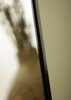 Spejl Madrid Sort 40x150 cm