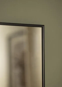 Spejl Minimal Black 55x160 cm