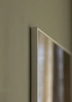 Spejl Minimal White 45x130 cm