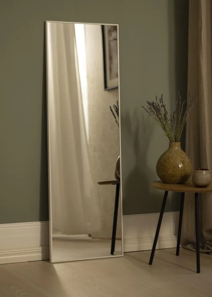 Spejl Minimal White 40x120 cm