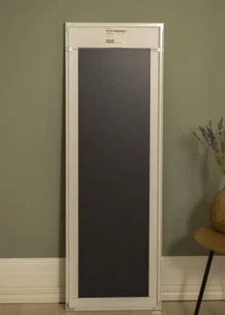 Spejl Minimal White 40x120 cm