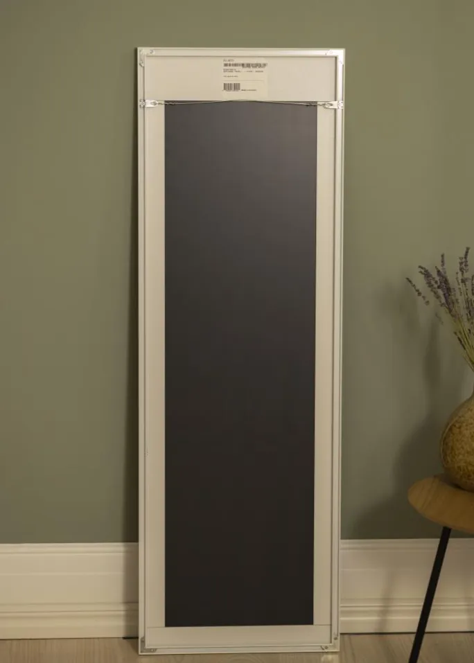 Spejl Minimal White 40x120 cm