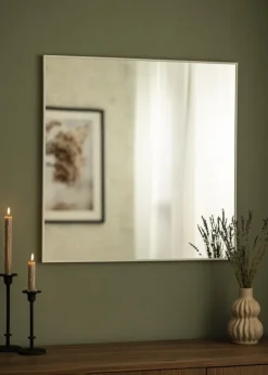 Spejl Minimal White 70x70 cm