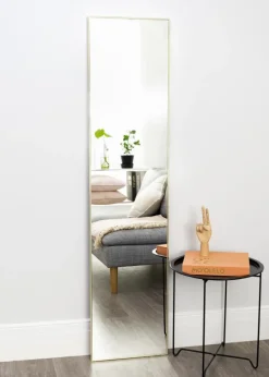 Spejl Narrow Guld 41x171 cm
