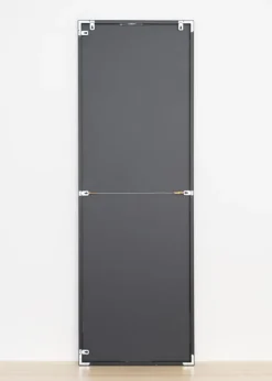 Spejl Narrow Sort 41x121 cm