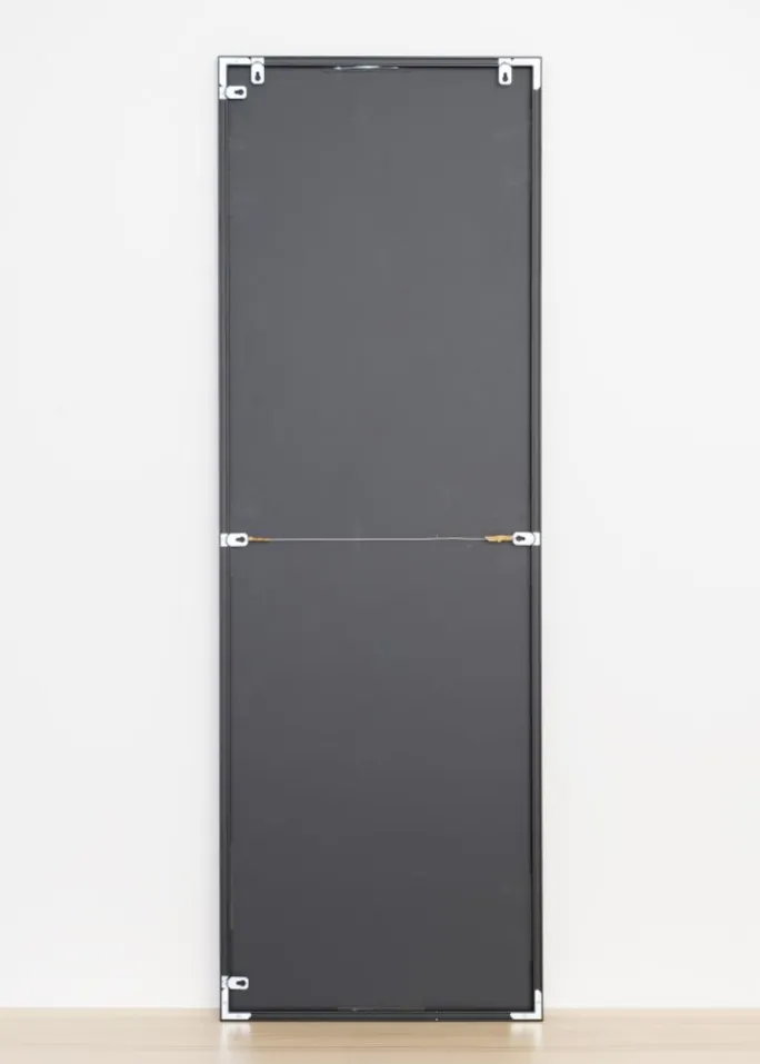 Spejl Narrow Sort 41x171 cm