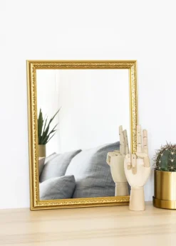 Spejl Nostalgia Guld 34x44 cm