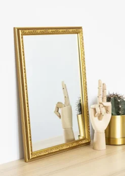 Spejl Nostalgia Guld 34x44 cm