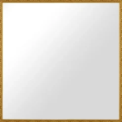 Spejl Nostalgia Guld 65x65 cm
