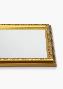 Spejl Nostalgia Guld 65x65 cm
