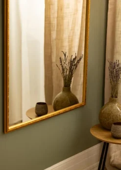 Spejl Nostalgia Guld 75x105 cm