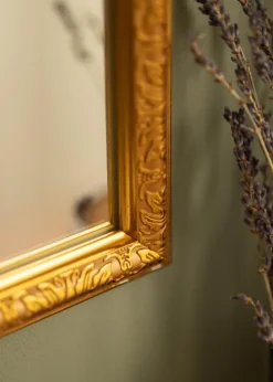 Spejl Nostalgia Guld 40x55 cm