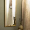 Spejl Nostalgia Guld 45x105 cm