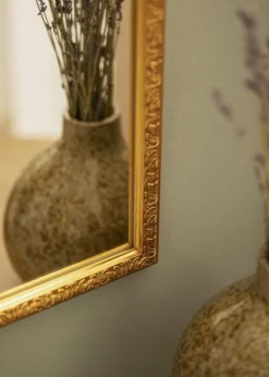 Spejl Nostalgia Guld 45x105 cm