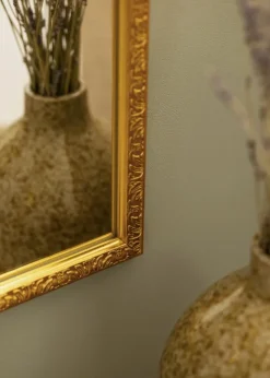 Spejl Nostalgia Guld 55x105 cm